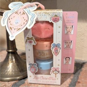 Lip Care Trio Set with Exfoliator, Scrub, and Mask